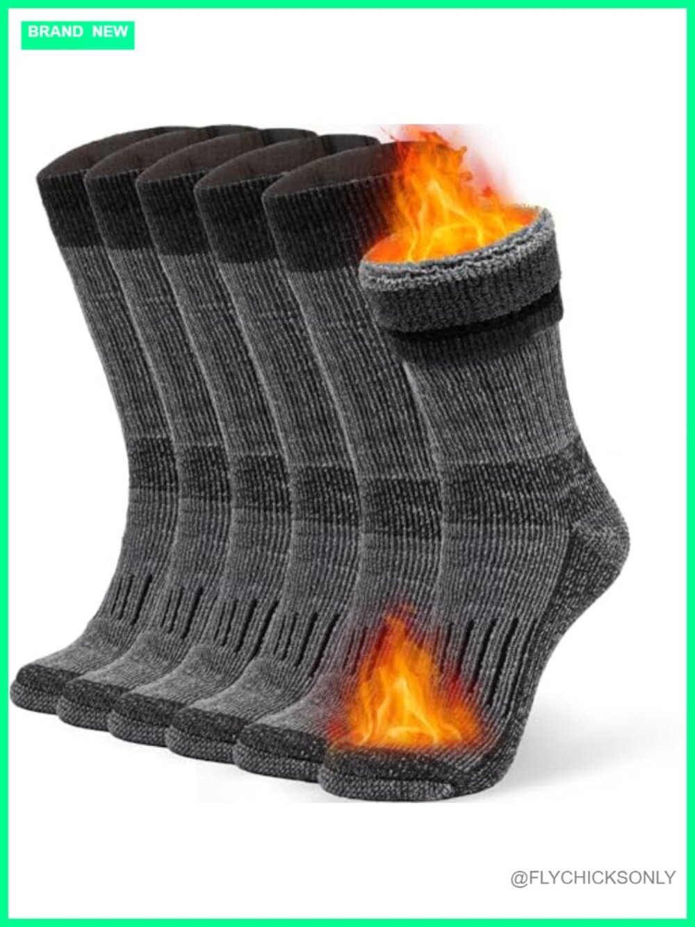 Alvada Merino Wool Blend Thermal Calf Socks Cushioned Arch Support